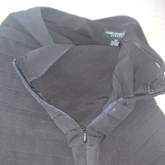 Gently Loved Layered Stretch Skirt by Larry Levine Petite - Picture 4 of 5